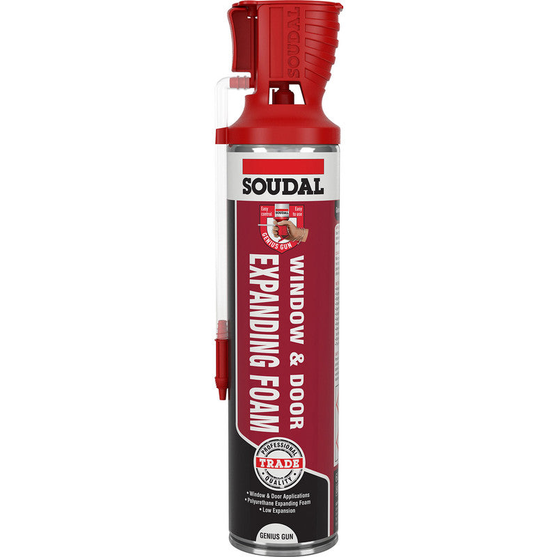 Soudal Genius Gun Window & Door Foam 600ml