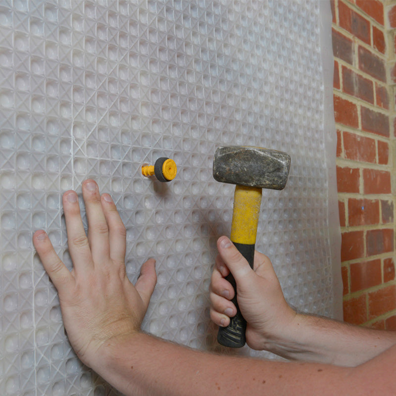 Mermaid Carrara Marble Laminate Shower Wall Panel Square Edged