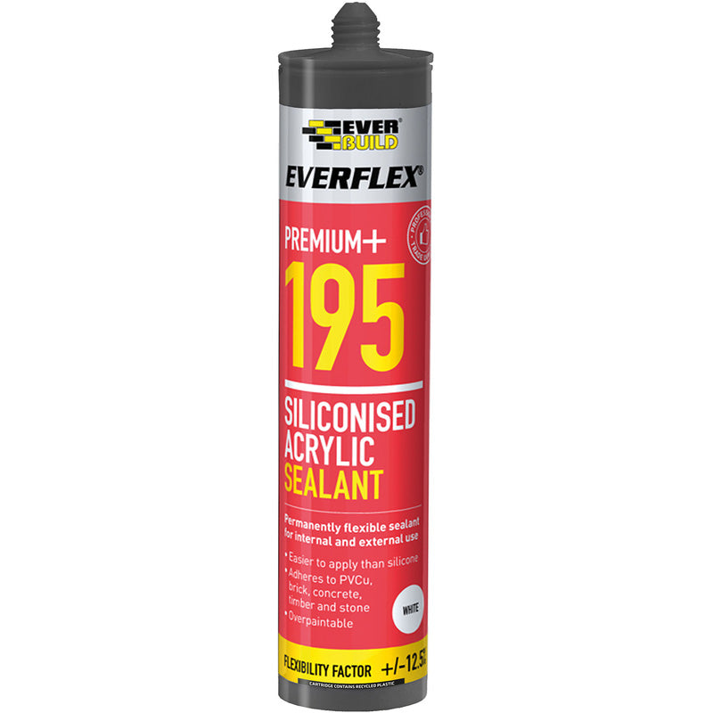 Siliconised Acrylic Sealant 300ml White