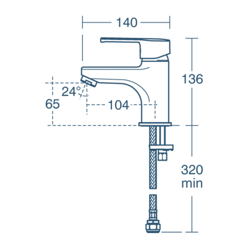 Ideal Standard Calista Taps Basin Mixer