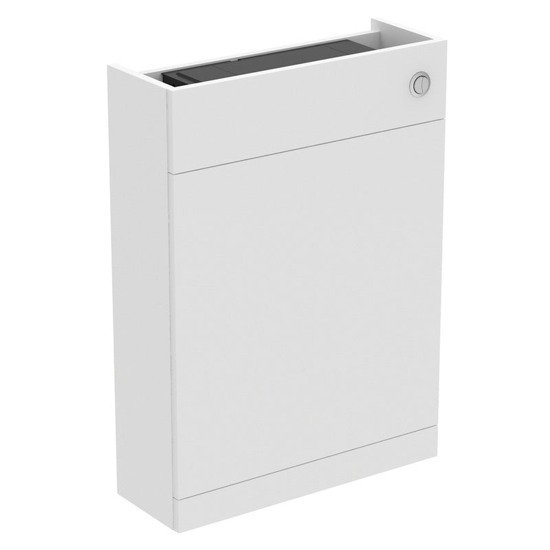 Ideal Standard i.life S Compact Matt White WC Unit and Worktop with Wall Hung Toilet and Soft Close Seat 600mm