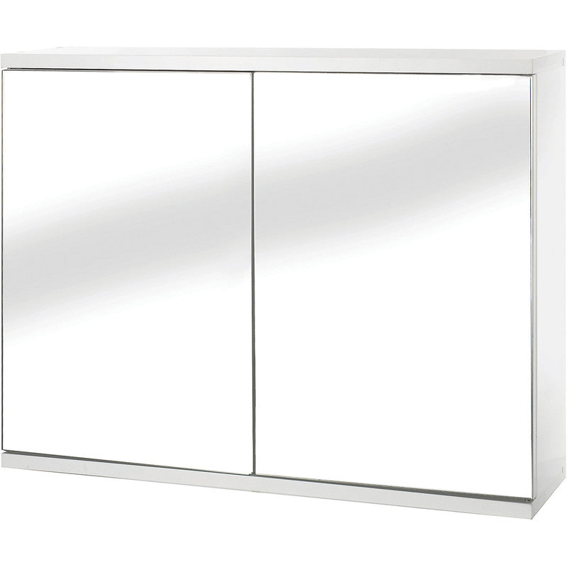 Croydex Double Door MDF Bathroom Cabinet 450 x 600 x 140mm