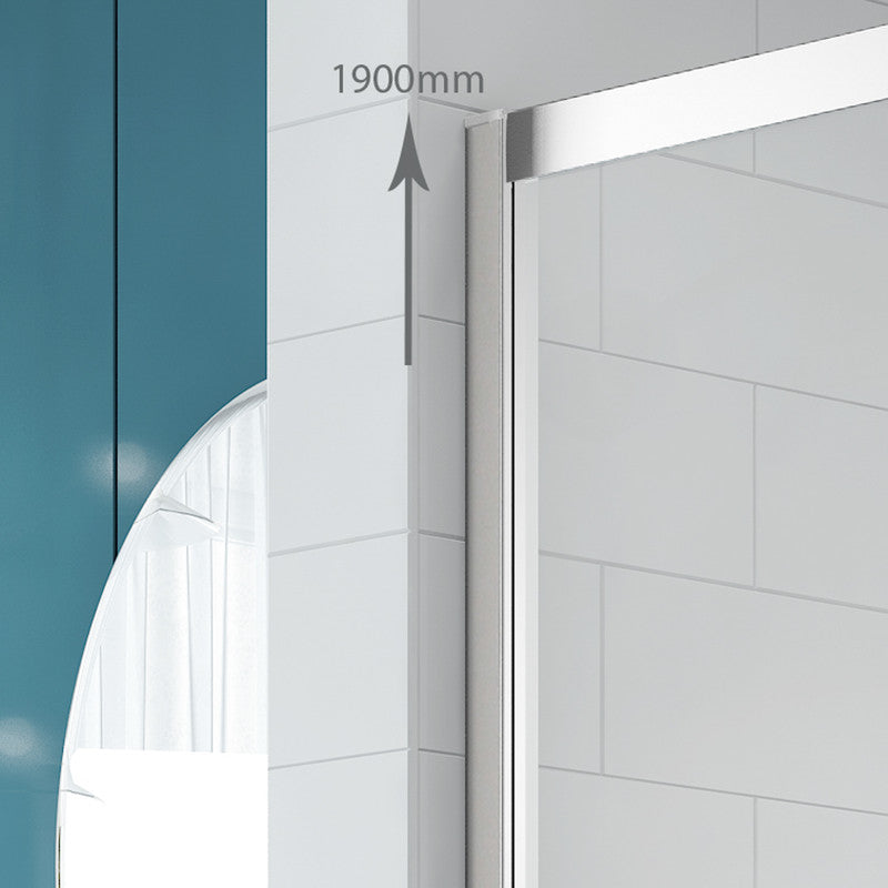 Merlyn NIX Sliding 1 Door Quadrant Shower Enclosure 900 x 900mm