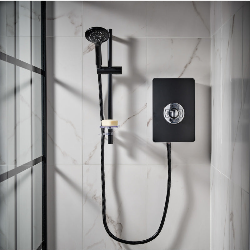Triton Collection Electric Shower Matt Black 8.5kW