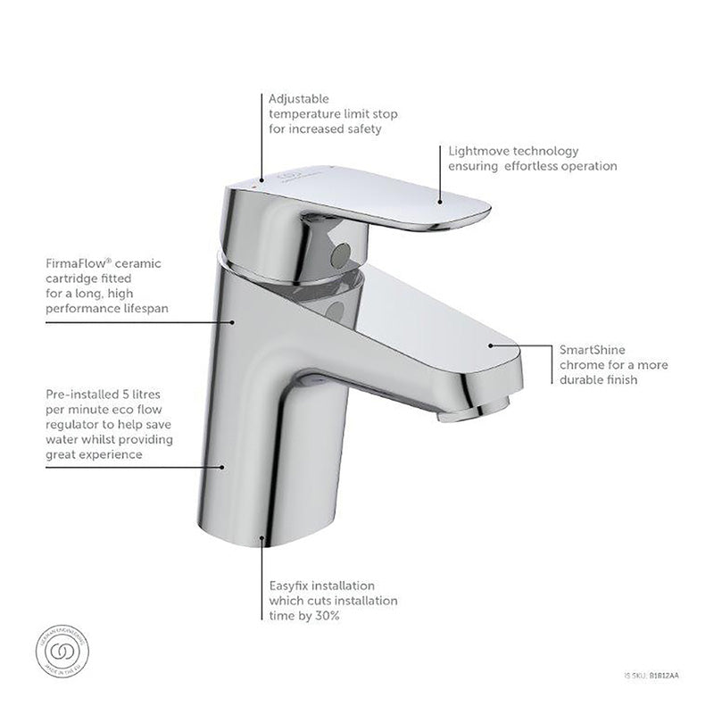 Ideal Standard Ceraflex Taps Basin Mixer