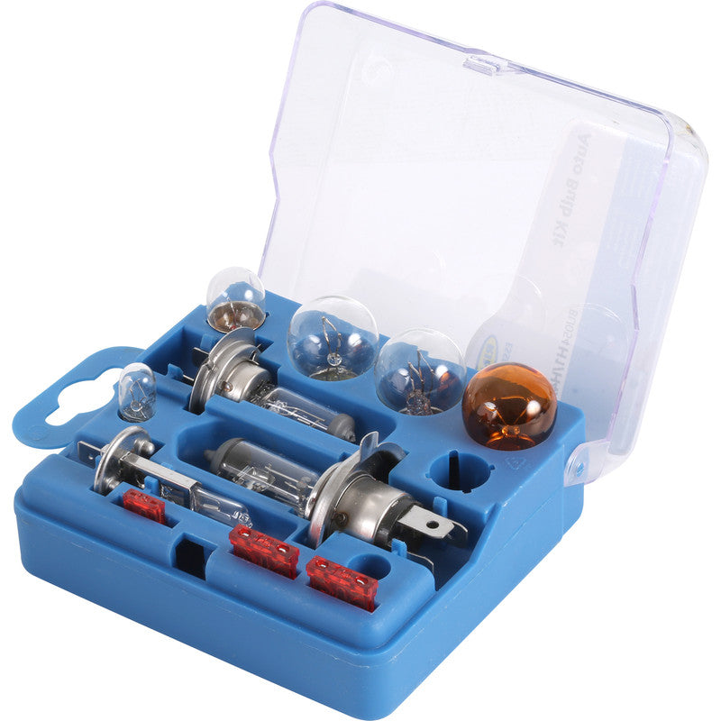Universal Car Light Bulb & Fuse Kit