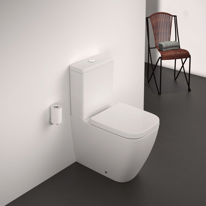 Ideal Standard i.life S Compact Close Coupled Back To Wall Toilet with Soft Close Seat