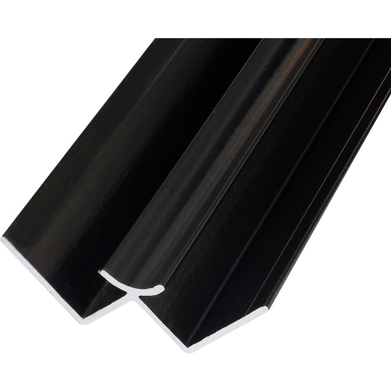 Mermaid Laminate Shower Wall Panel Trims Black Internal Corner