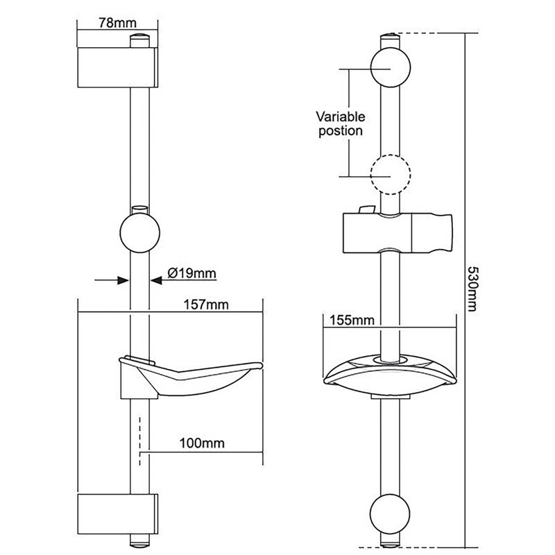 Triton T80 EasiFit + Electric Shower