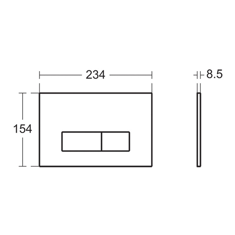 Ideal Standard i.life B Back To Wall Toilet with Concealed Cistern, Flush Plate and Soft Close Seat