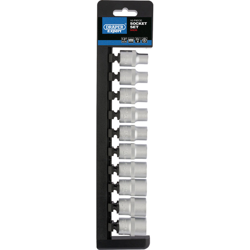Draper Expert 1/2 Inch Socket Set 6 Point Socket