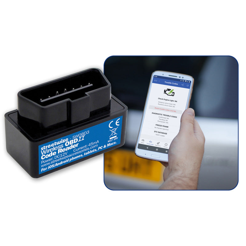Streetwize ODBII Code Reader for Android and iOS