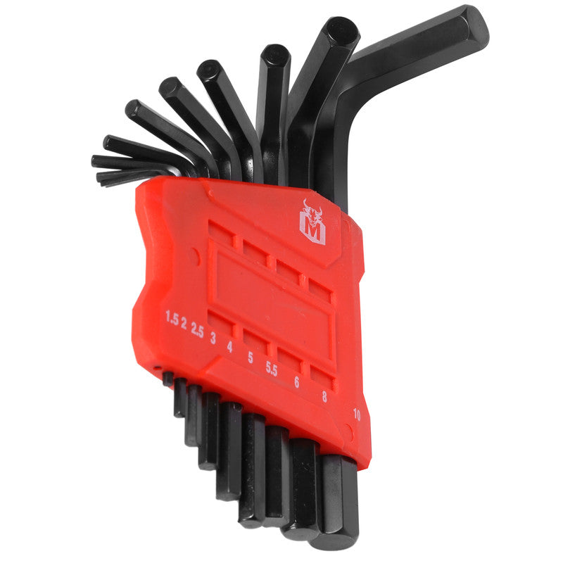 Minotaur Short Arm Hex Key Set Metric