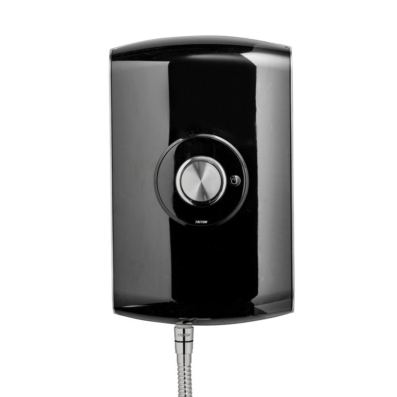 Triton Amore Electric Shower Gloss Black