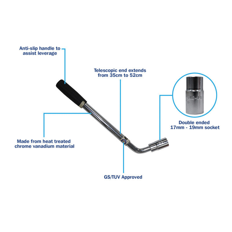 Telescopic Wheel Wrench