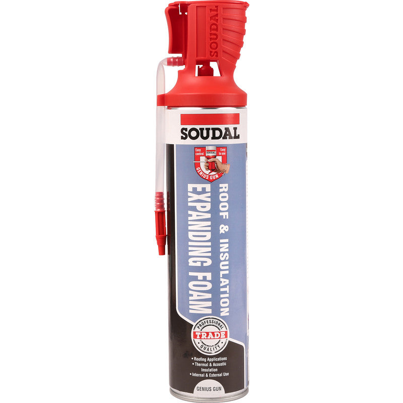 Soudal Genius Gun Roof & Insulation Foam 600ml