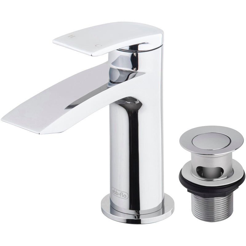 Ebb + Flo Cobo Cloakroom Mono Mixer Tap Chrome