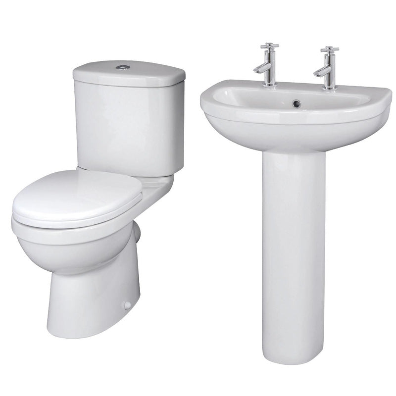 Ideal Standard i.life A Matt White WC Unit and Worktop with Back to Wall Toilet and Soft Close Seat 600mm