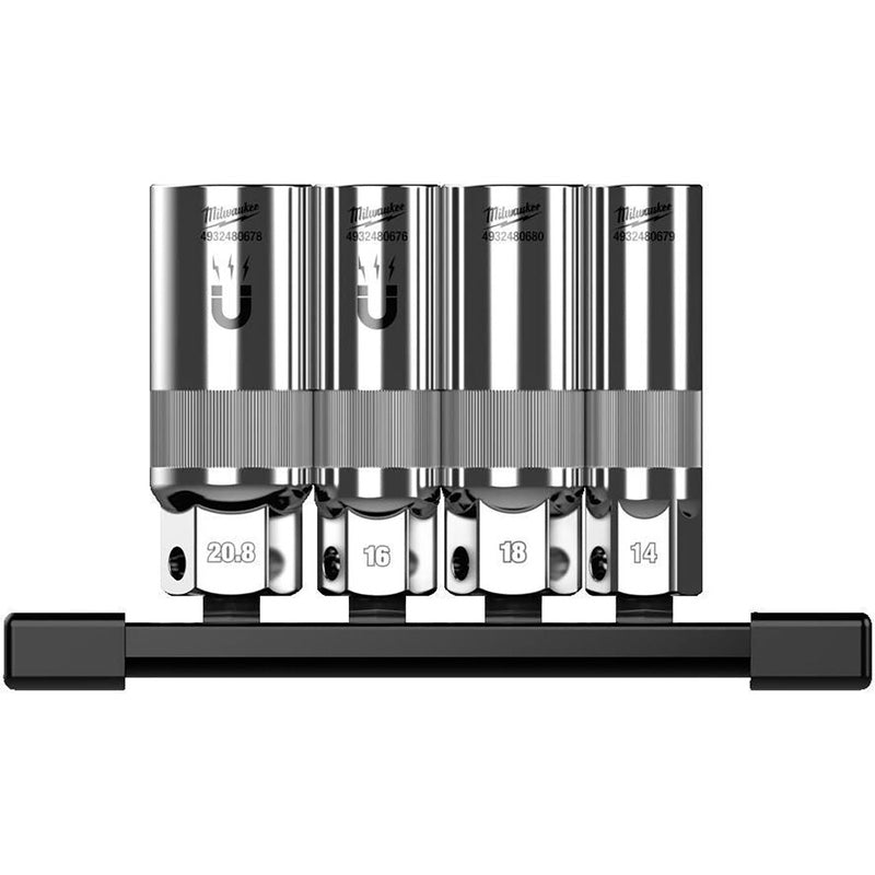 Milwaukee 3/8" Spark Plug Socket Set