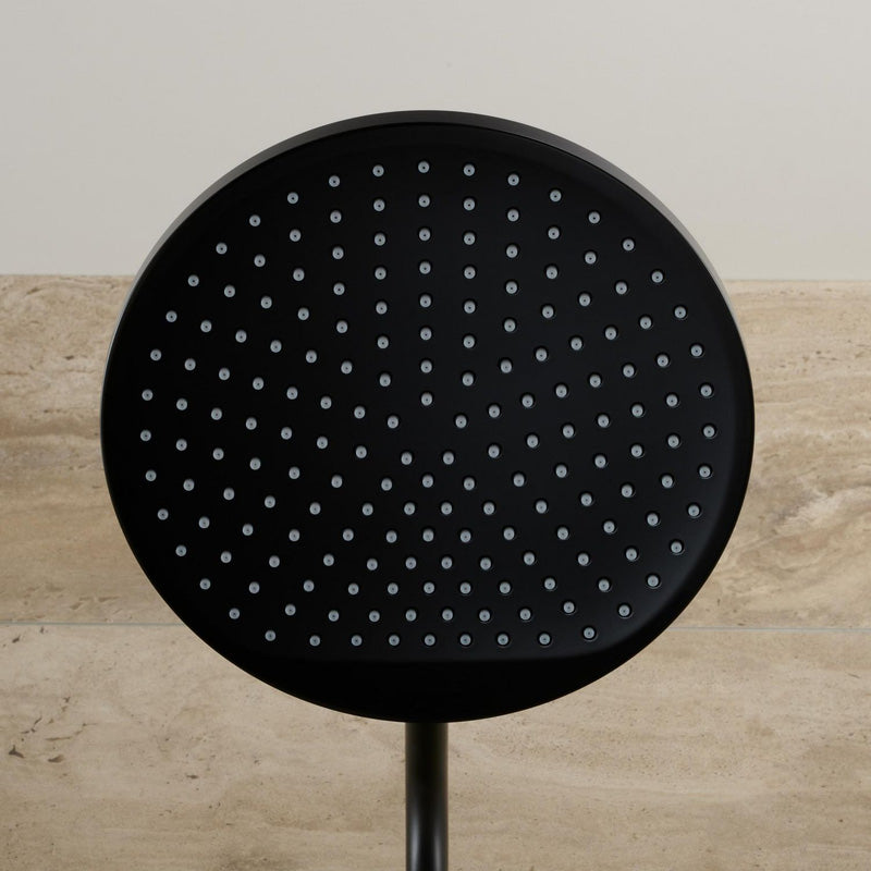 Hansgrohe Crometta S EcoSmart Fixed Round Shower Head 240mm Matt Black