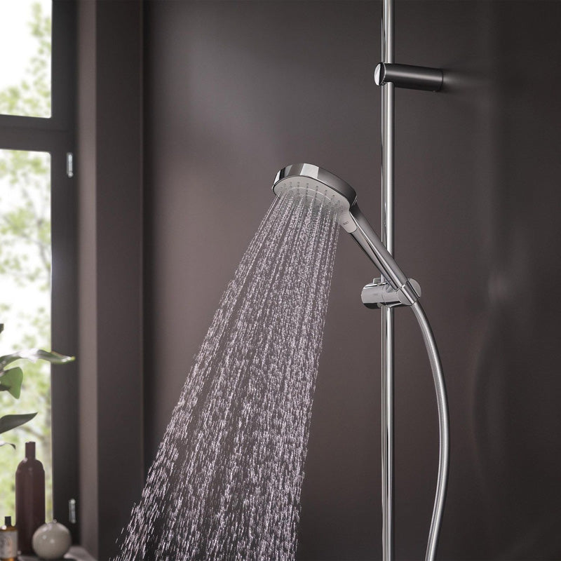 Hansgrohe Croma Select E 110 Vario EcoSmart Shower Handset White / Chrome