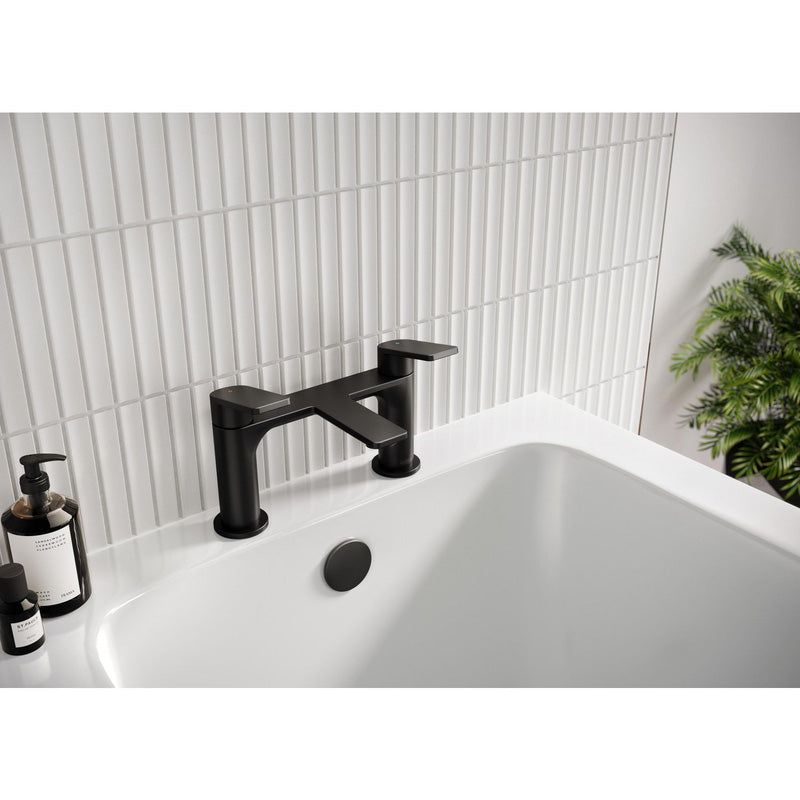 Bristan Frammento Bath Filler Black