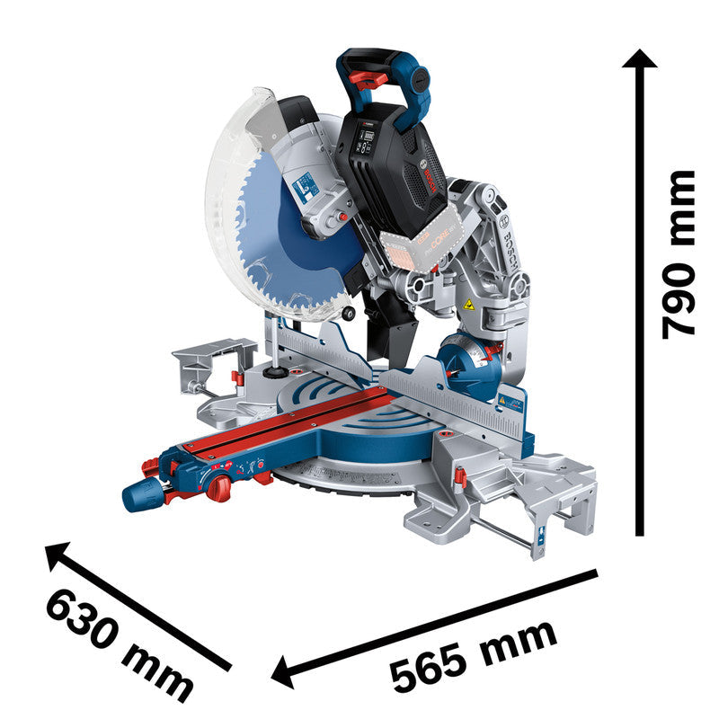 18V Bi-Turbo 305mm Mitre Saw – Brushless Cordless Crosscut