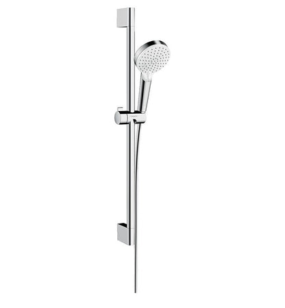 Hansgrohe Crometta 100 Vario EcoSmart Shower Kit 65cm White/Chrome