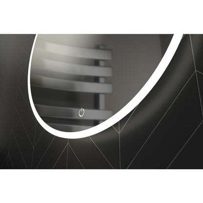 Sensio Como Round LED Backlit Bathroom Mirror CCT