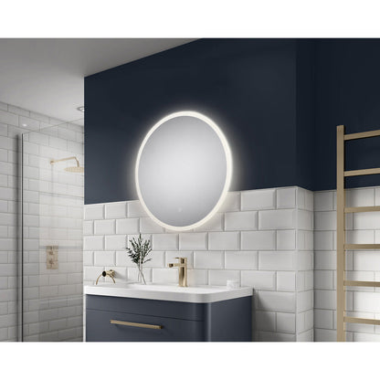 Sensio Como Round LED Backlit Bathroom Mirror CCT