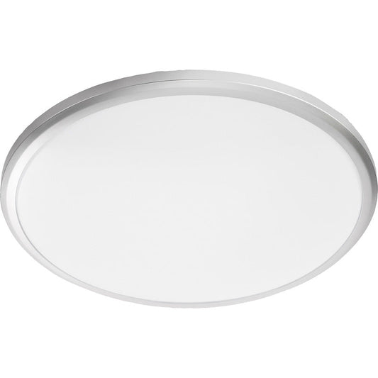 Philips Spray CL260 LED Round Ceiling Light IP44 Silver 12W 1200lm Warm White