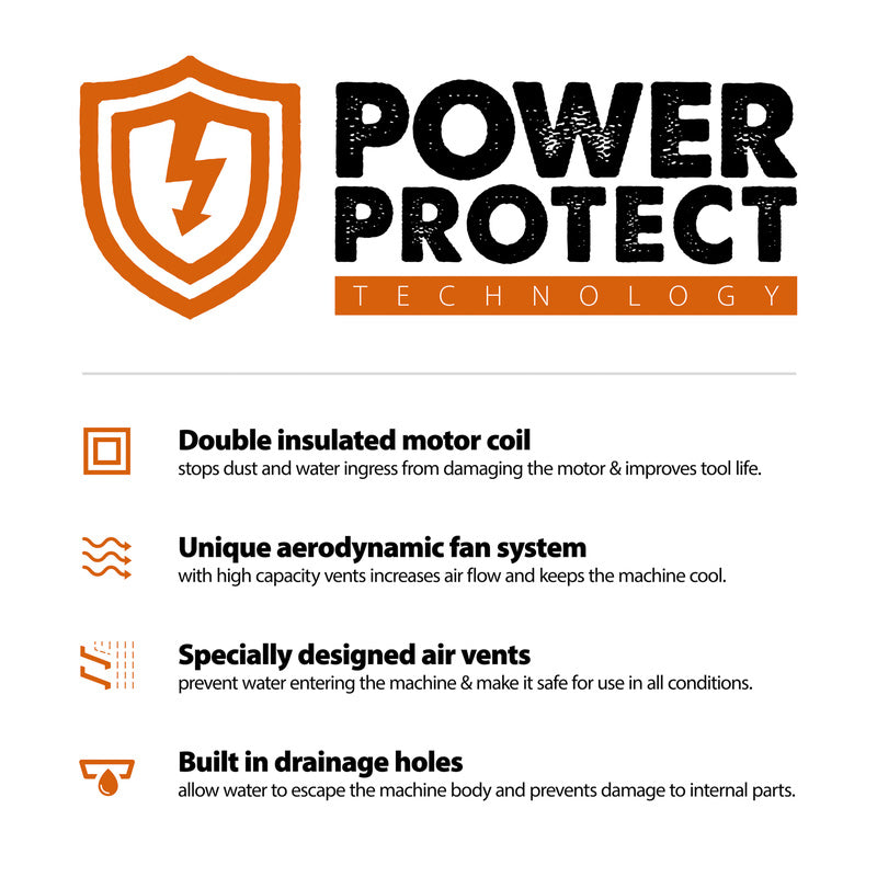 Evolution R230DCT 230mm Electric Disc Cutter with Diamond Blade