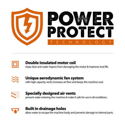 Evolution R230DCT 230mm Electric Disc Cutter with Diamond Blade