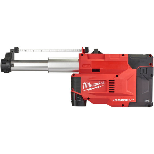 Milwaukee M12 UDEL-201B Universal SDS Dust Extractor 1 x 2.0Ah