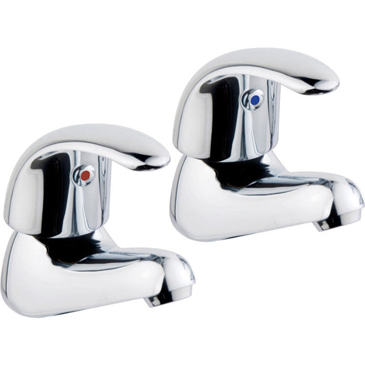 Ebb + Flo Braye Taps Basin Pillar