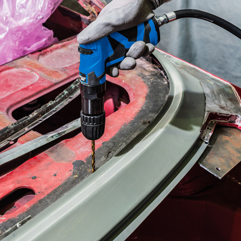 3/8" Reversible Keyless Chuck Air Drill – Smooth, Controlled Drilling