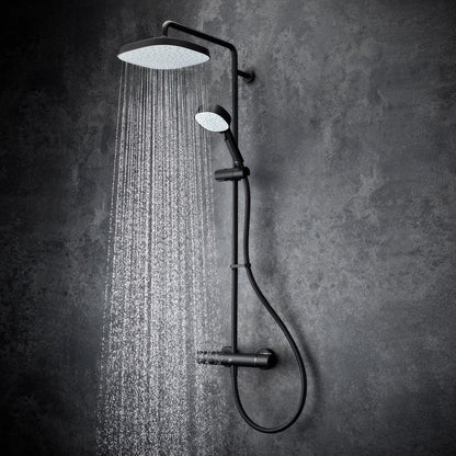 Mira Atom ERD Thermostatic Bar Diverter Mixer Shower Black