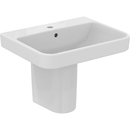 Ideal Standard i.life B Basin and Semi-Pedestal  1 Tap Hole