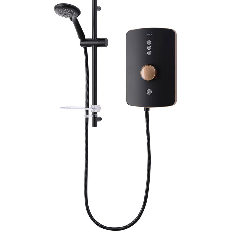 Triton Amala Electric Shower Metallic Brushed Copper