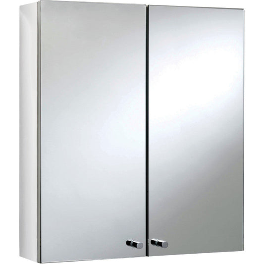Double Door Stainless Steel Bathroom Cabinet 500x450x120mm