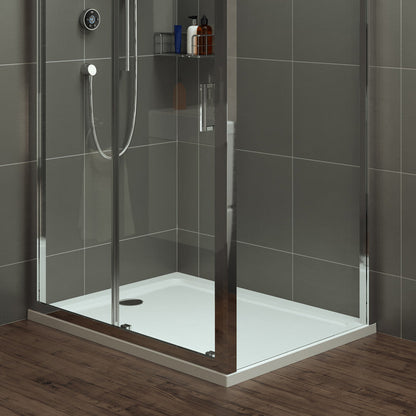 Ideal Standard i.life Ultraflat S Black Rectangular Shower Tray