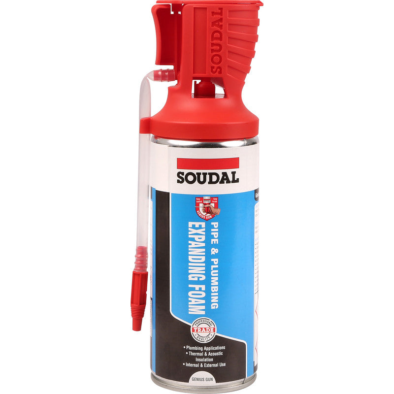Soudal Genius Gun Pipe & Plumbing Foam 300ml
