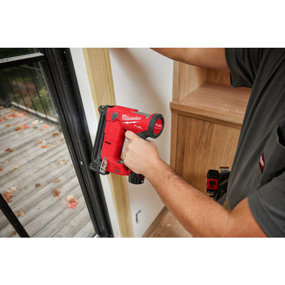 Milwaukee M12FCN18GS-202X FUEL Compact 18Ga Straight Brad Nailer 2 x 2.0Ah