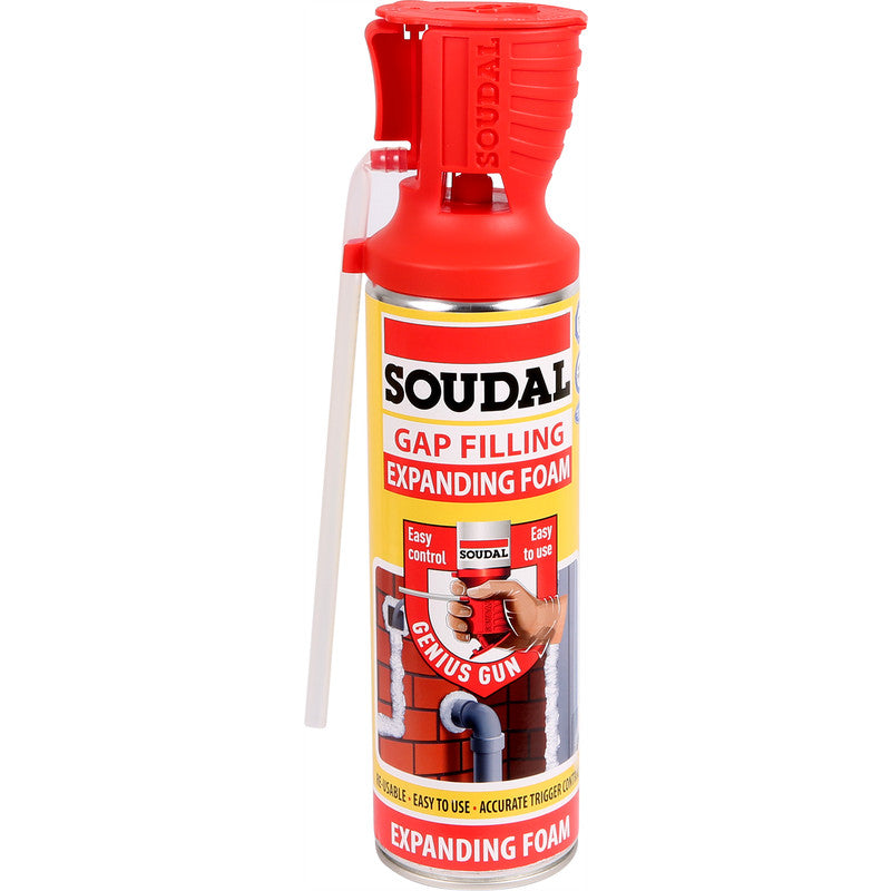 Soudal Genius Gun Gap Filling Expanding Foam