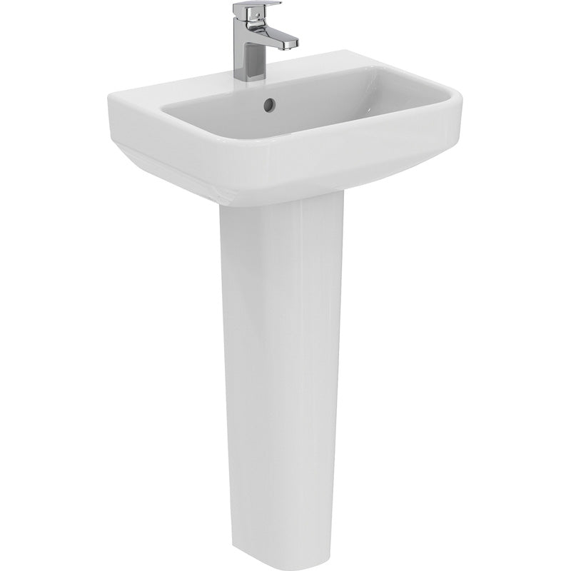 Ideal Standard i.life Compact Basin and Pedestal  1 Tap Hole