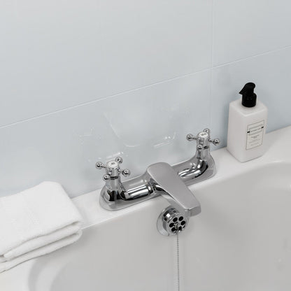 Ebb + Flo Traditional Taps Bath Filler