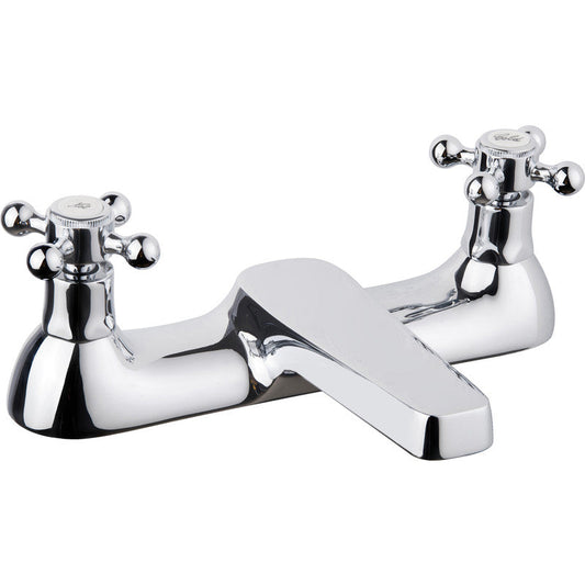 Ebb + Flo Traditional Taps Bath Filler