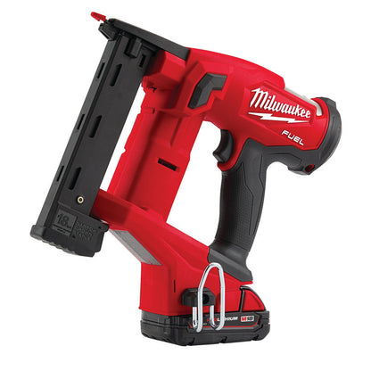 Milwaukee M18 FNCS18GS-202X FUEL 63mm Narrow Crown Stapler 2 x 2.0Ah
