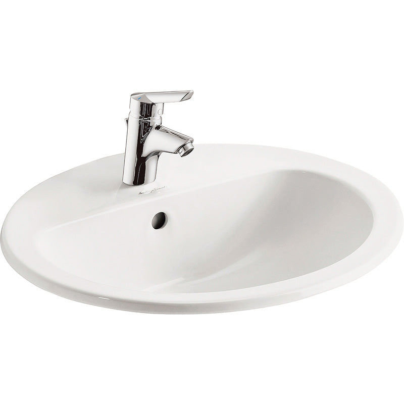 Armitage Shanks Orbit 21 Recessed Basin 55cm 1 Tap Hole