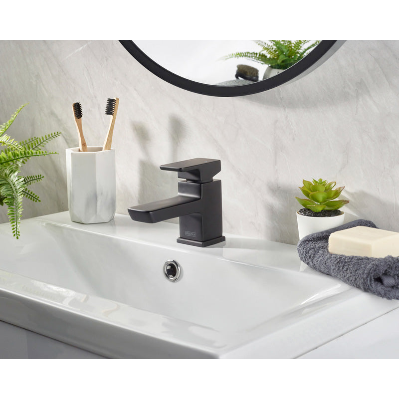 Bristan Cobalt Taps Black Basin Mixer